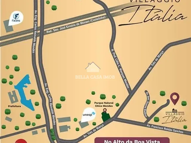 Terreno com 250m², à venda, no bairro Brigadeiro Tobias em Sorocaba