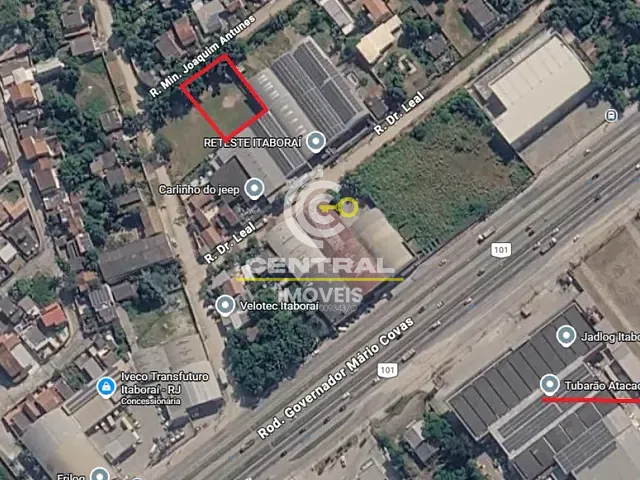 Terreno com 1200m², à venda, no bairro Retiro São Joaquim em Itaboraí