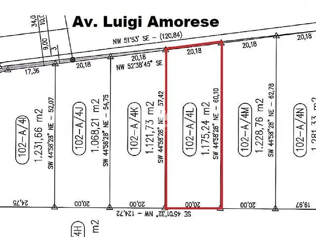 Terreno com 1175m², à venda, no bairro Cidadela em Londrina