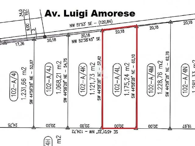 Terreno com 1175m², à venda, no bairro Cidadela em Londrina
