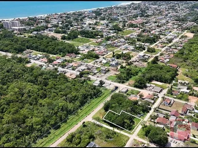 Terreno com 352m², à venda, no bairro Jardim Verdes Mares em Itapoá