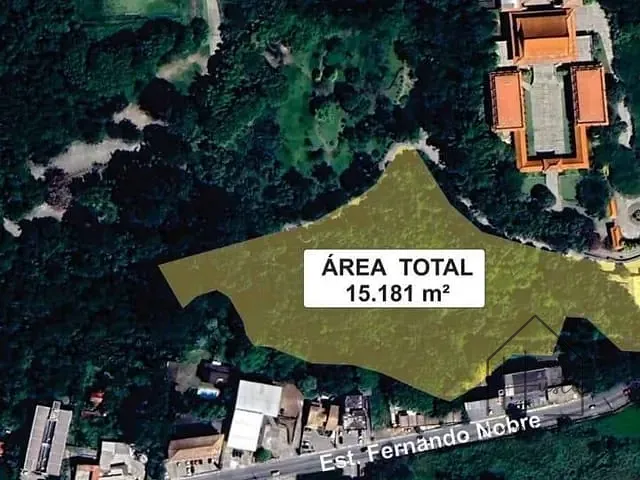 Terreno com 15181m², à venda, no bairro Vila Jovina em Cotia