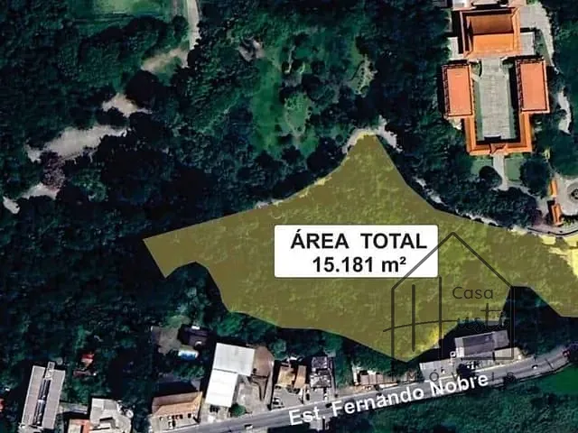 Terreno com 15181m², à venda, no bairro Vila Jovina em Cotia