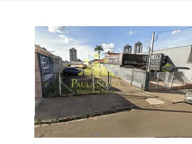 Terreno com 322m², à venda, no bairro Vila Santa Tereza em Bauru