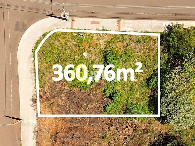 Terreno com 361m², à venda, no bairro São Cristóvão em Concórdia