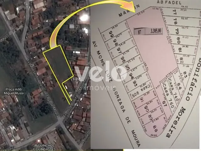 Terreno com 4700m², à venda, no bairro Granjas Santa Terezinha em Taubaté