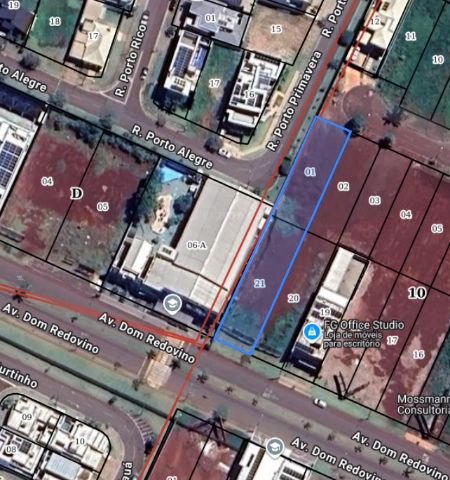 Terreno com 1159m², à venda, no bairro JARDIM DAS PALMEIRAS em Dourados