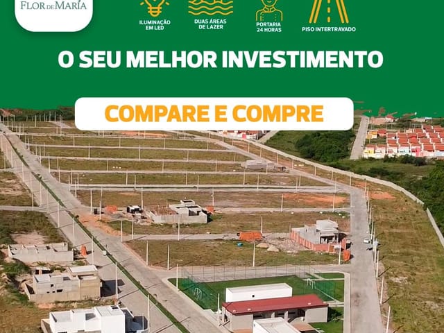 Terreno com 200m², à venda, no bairro Massaranduba em Arapiraca