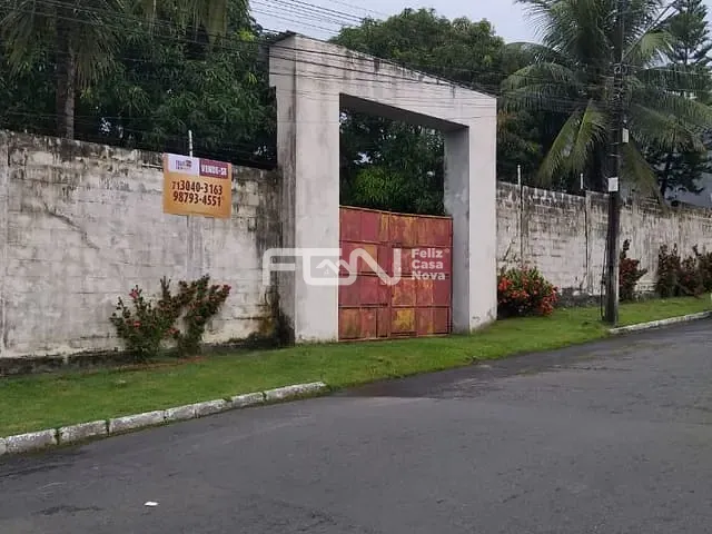 Terreno com 1200m², à venda, no bairro Gleba e em Camaçari