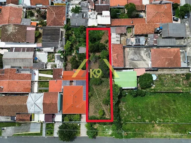 Terreno com 600m², à venda, no bairro Santa Cândida em Curitiba