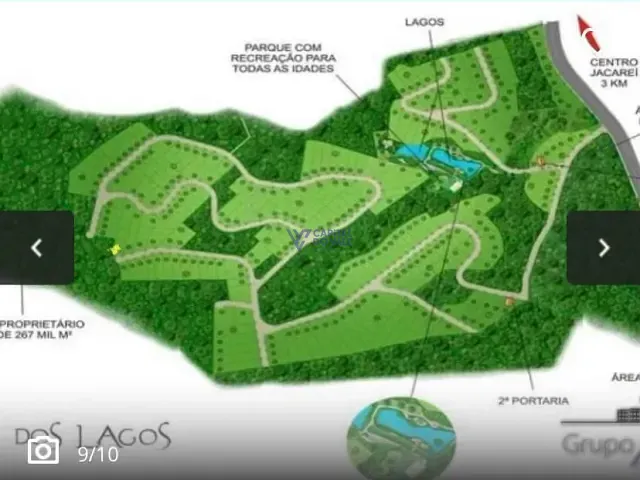 Terreno com 1790m², à venda, no bairro Cidade Nova Jacareí em Jacareí