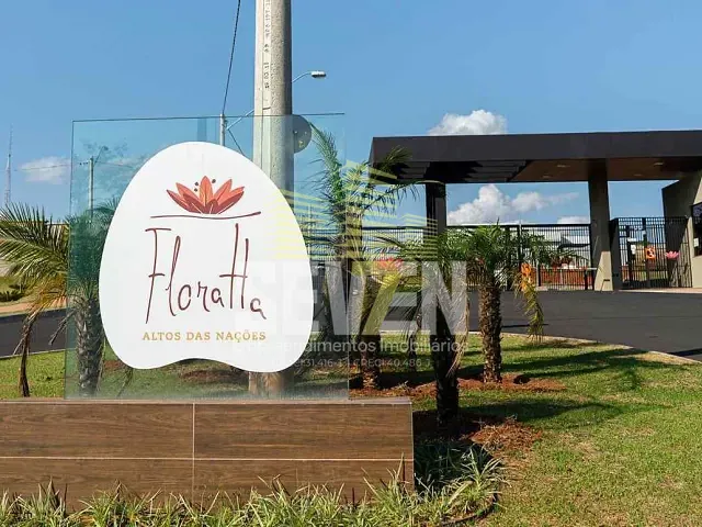 Terreno com 350m², à venda, no bairro Residencial Floratta Nações em Bauru