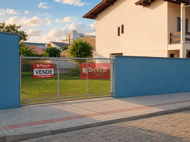 Terreno com 256m², à venda, no bairro Centro em Penha