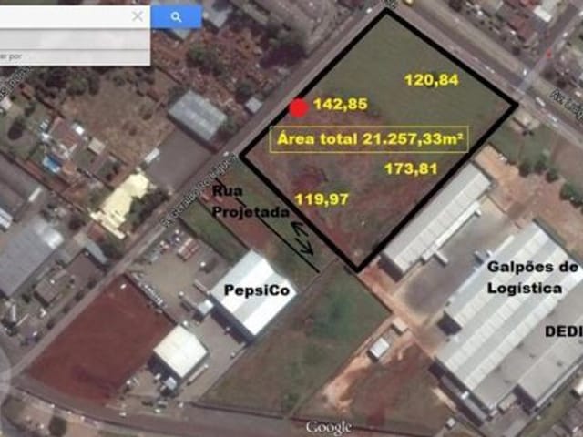 Terreno com 3484m², à venda, no bairro Cidadela em Londrina