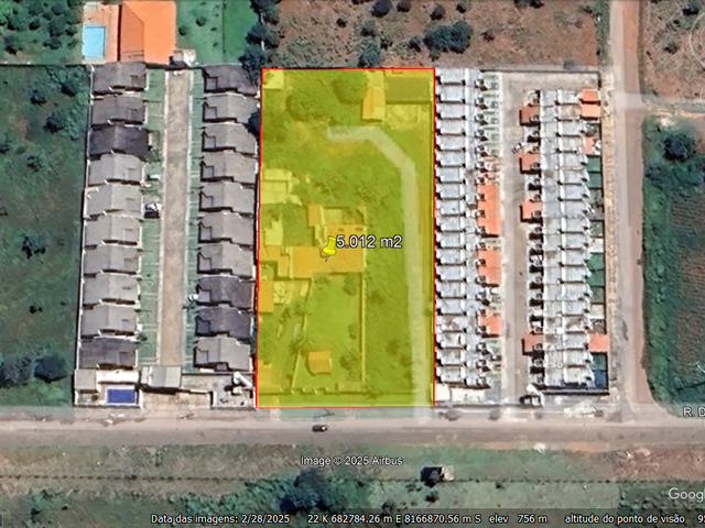 Terreno com 5012m², à venda, no bairro Sítios de Recreio Mansões do Campus em Goiânia