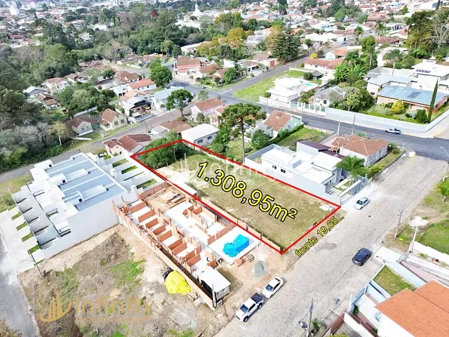 Terreno com 1309m², à venda, no bairro Centro I Baixada em Mafra
