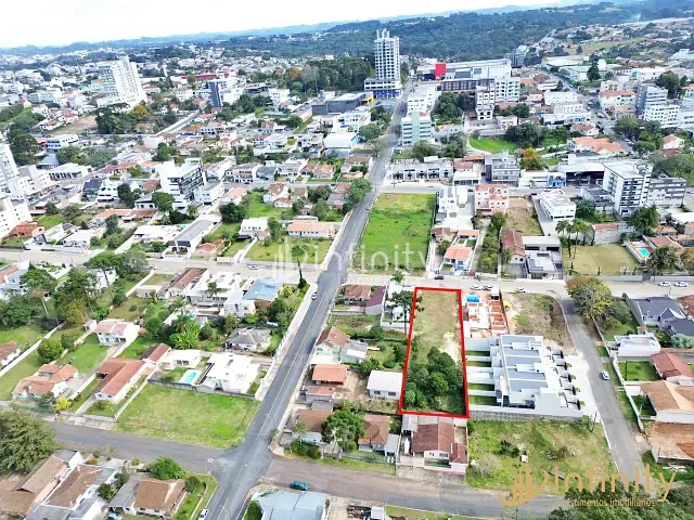 Terreno com 1309m², à venda, no bairro Centro I Baixada em Mafra