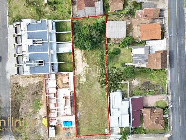 Terreno com 1309m², à venda, no bairro Centro I Baixada em Mafra