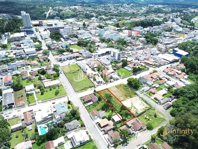Terreno com 1309m², à venda, no bairro Centro I Baixada em Mafra