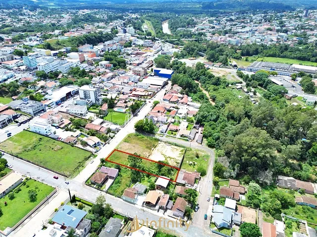 Terreno com 1309m², à venda, no bairro Centro I Baixada em Mafra