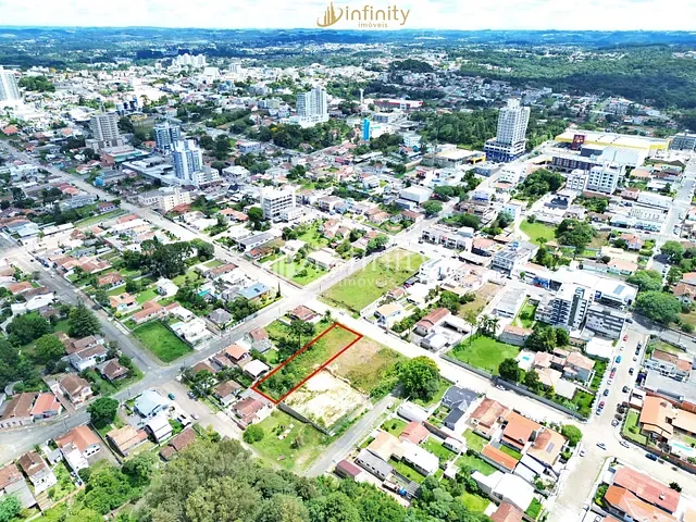 Terreno com 1309m², à venda, no bairro Centro I Baixada em Mafra
