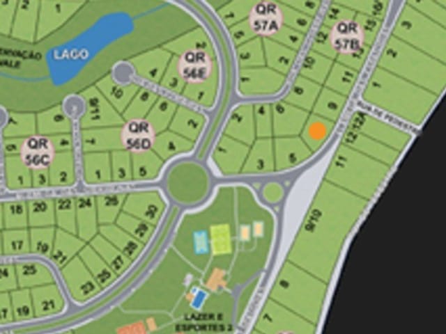 Terreno com 1735m², à venda, no bairro Residencial Aldeia do Vale em Goiânia