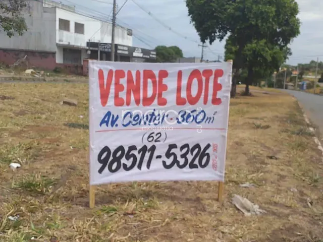 Terreno com 360m², à venda, no bairro Residencial Center Ville em Goiânia