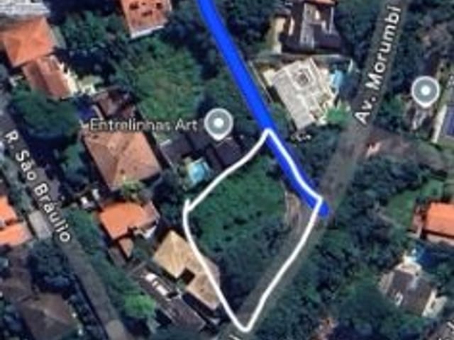 Terreno com 1450m², à venda, no bairro Morumbi em São Paulo