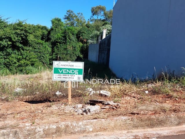 Terreno com 423m², à venda, no bairro Vila Santa Rosa em Apucarana