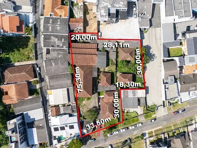 Terreno com 2760m², à venda, no bairro Seminário em Curitiba