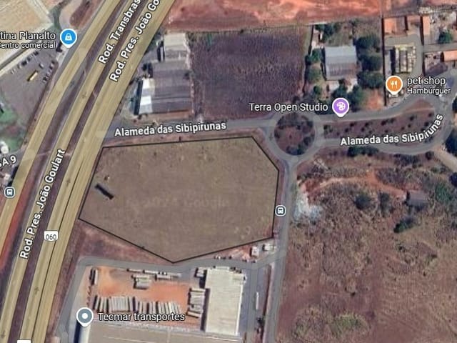 Foto do Terreno - AREA COMERCIAL - para locação FRENTE A BR 153, Sítio de Recreio Mansões Bernardo Sayão, Goiânia, GO | Federal Imóveis