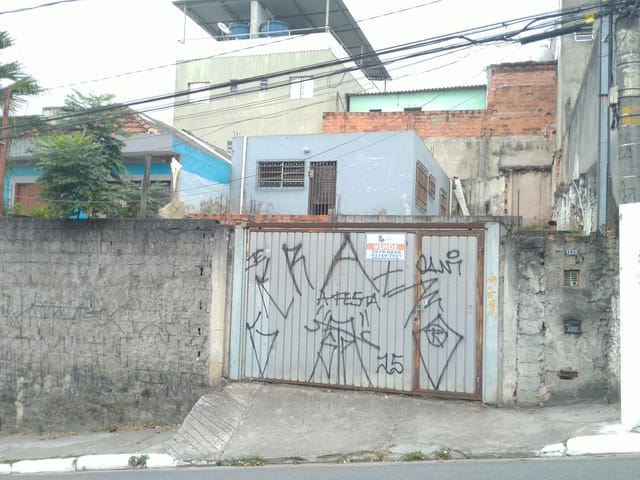 Foto do Terreno - Terreno à venda, Com casa de 44m² com 1 sala, cozinha, 1 dorm, banheiro e lavanderia  -  Casa Verde Alta, São Paulo, SP | Lares e Andares Imóveis