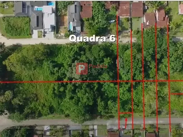 Terreno com 384m², à venda, no bairro mar verde em Caraguatatuba