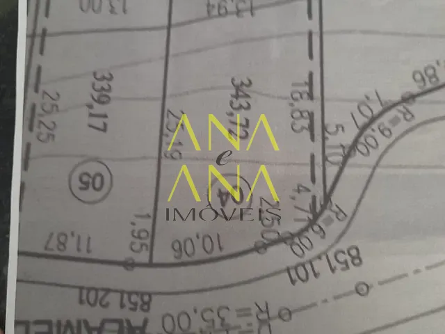 Terreno com 343m², à venda, no bairro Condomínio Villa Real de Bragança em Bragança Paulista