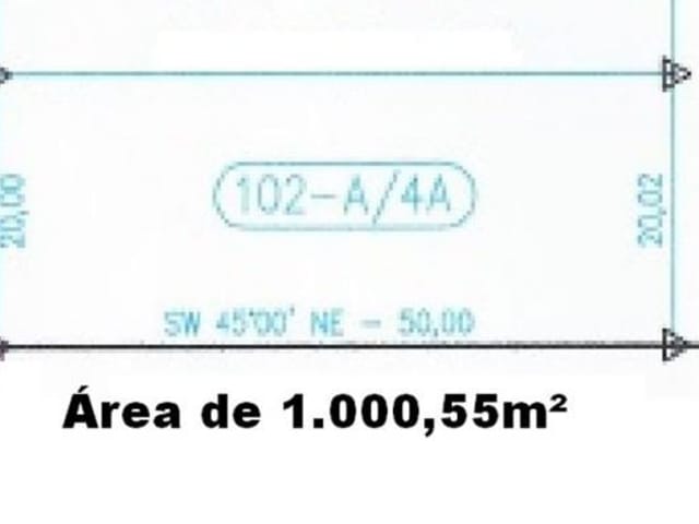 Terreno com 1001m², à venda, no bairro Cidadela em Londrina