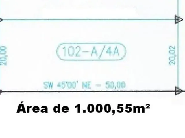 Terreno com 1001m², à venda, no bairro Cidadela em Londrina