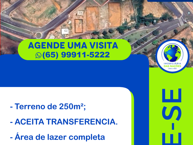 Terreno com 250m², à venda, no bairro Ribeirão do Lipa em Cuiabá