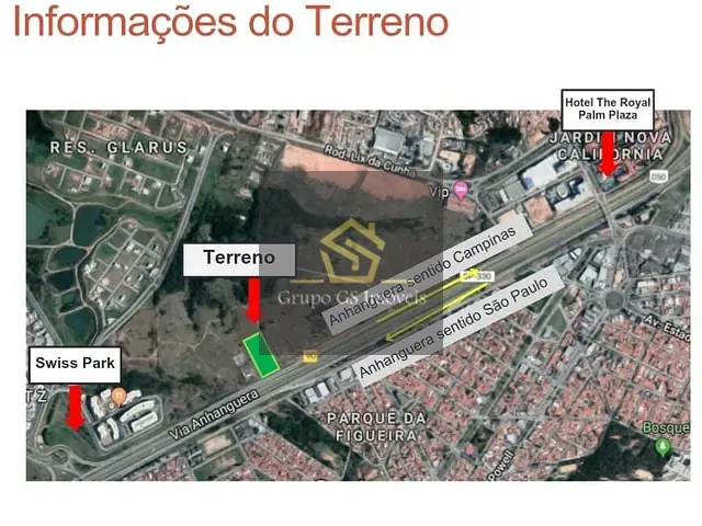 Terreno com 10000m², à venda, no bairro Jardim São João em Campinas