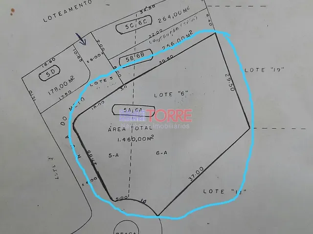 Terreno com 1460m², à venda, no bairro Centro em Itabuna