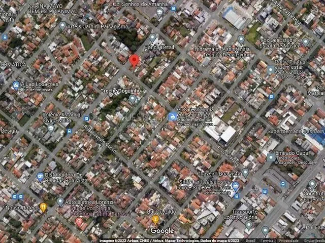 Terreno com 480m², à venda, no bairro Boa Vista em Curitiba