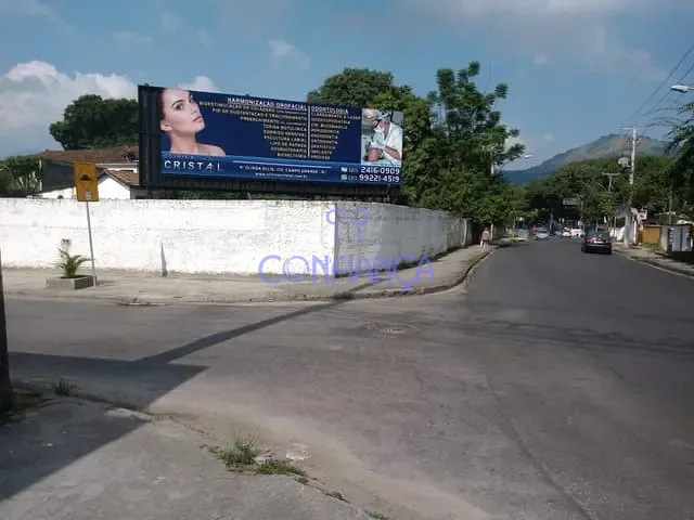 Terreno com 603m², para alugar, no bairro Campo Grande em Rio de Janeiro