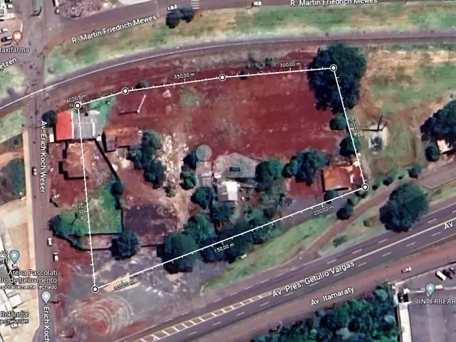 Terreno com 9380m², à venda, no bairro Jardim Roland Garden em Rolândia