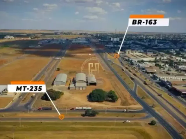 Terreno com 1170m², à venda, no bairro Parque Nova Mutum em Nova Mutum