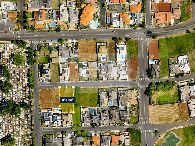 Terreno com 450m², à venda, no bairro Jardim Vale Verde em Rolândia