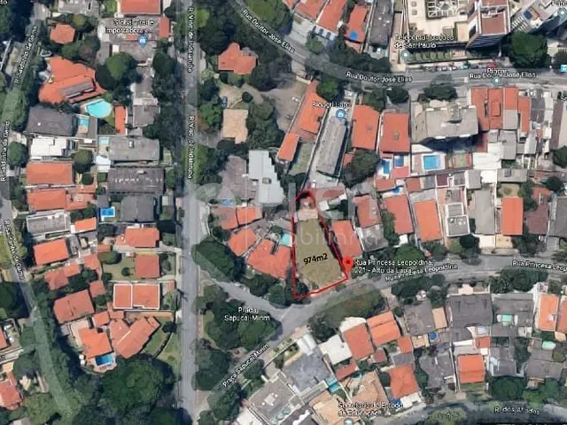 Terreno com 974m², à venda, no bairro Alto da Lapa em São Paulo
