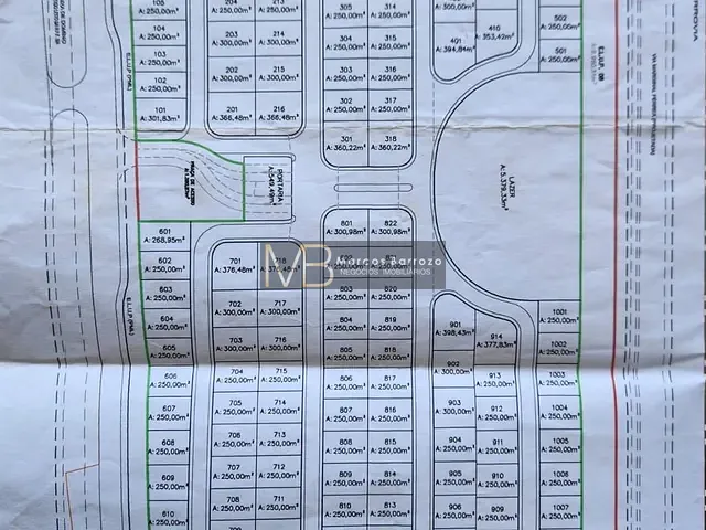 Terreno com 250m², à venda, no bairro Jardim Morumbi em Londrina