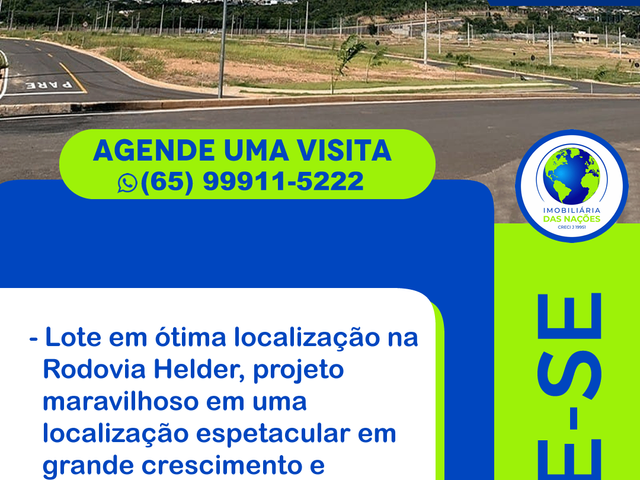 Terreno com 250m², à venda, no bairro Ribeirão do Lipa em Cuiabá