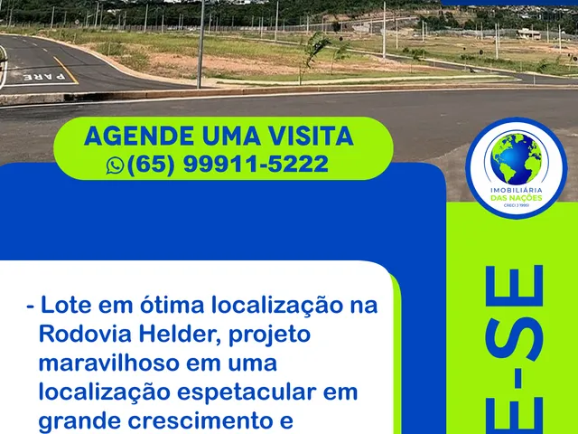 Terreno com 250m², à venda, no bairro Ribeirão do Lipa em Cuiabá