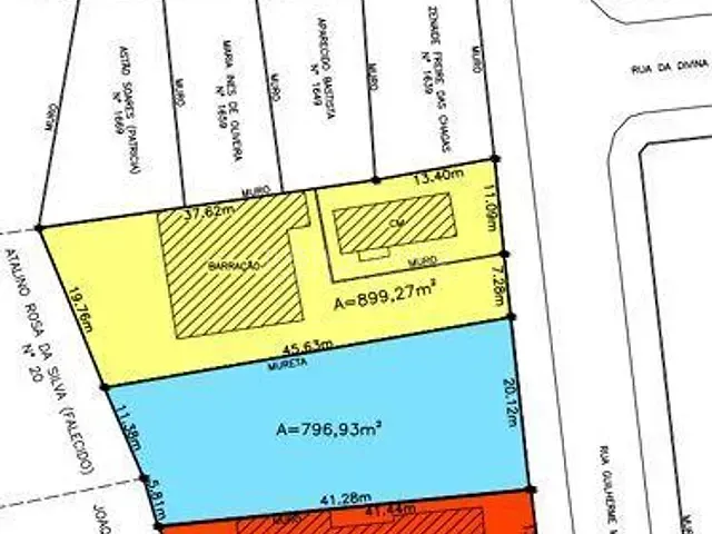 Terreno com 2m², à venda, no bairro Santa Quitéria em Curitiba
