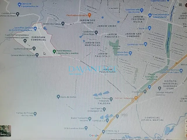 Terreno com 1000m², à venda, no bairro Europark Comercial em Indaiatuba